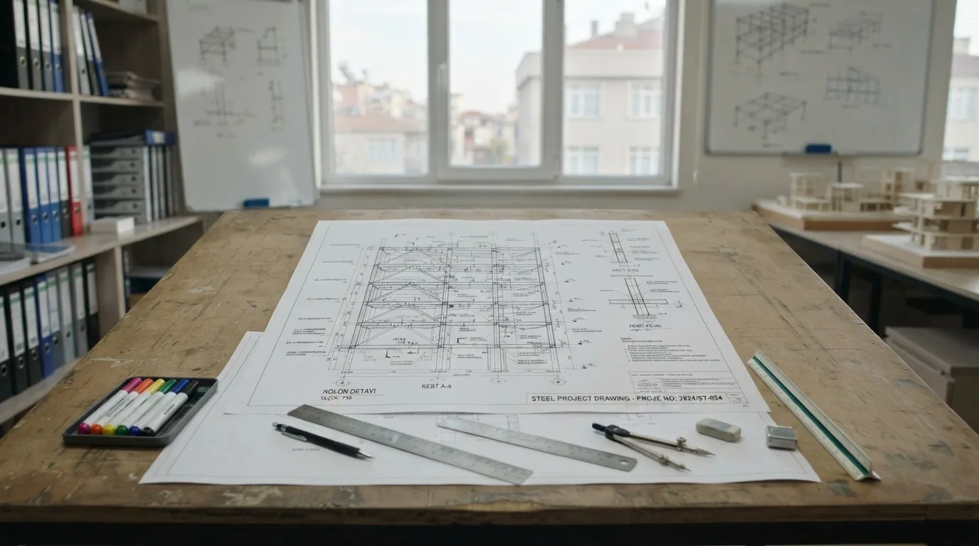Çelik Proje Çizimi