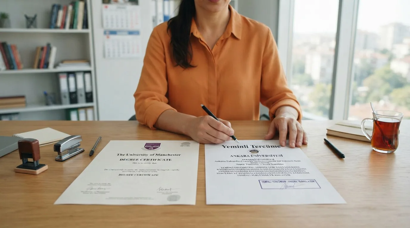İngilizce Yeminli Tercüme