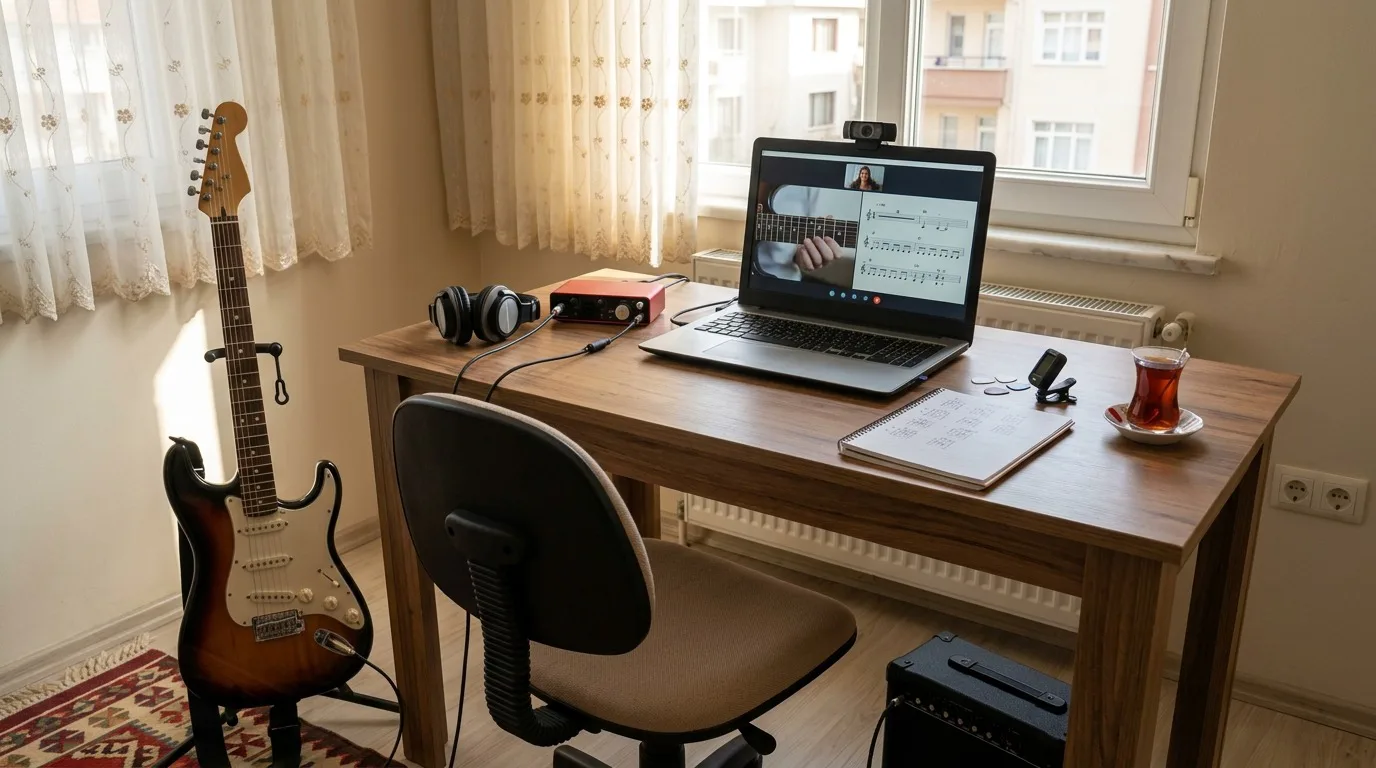 Online Elektro Gitar Dersi