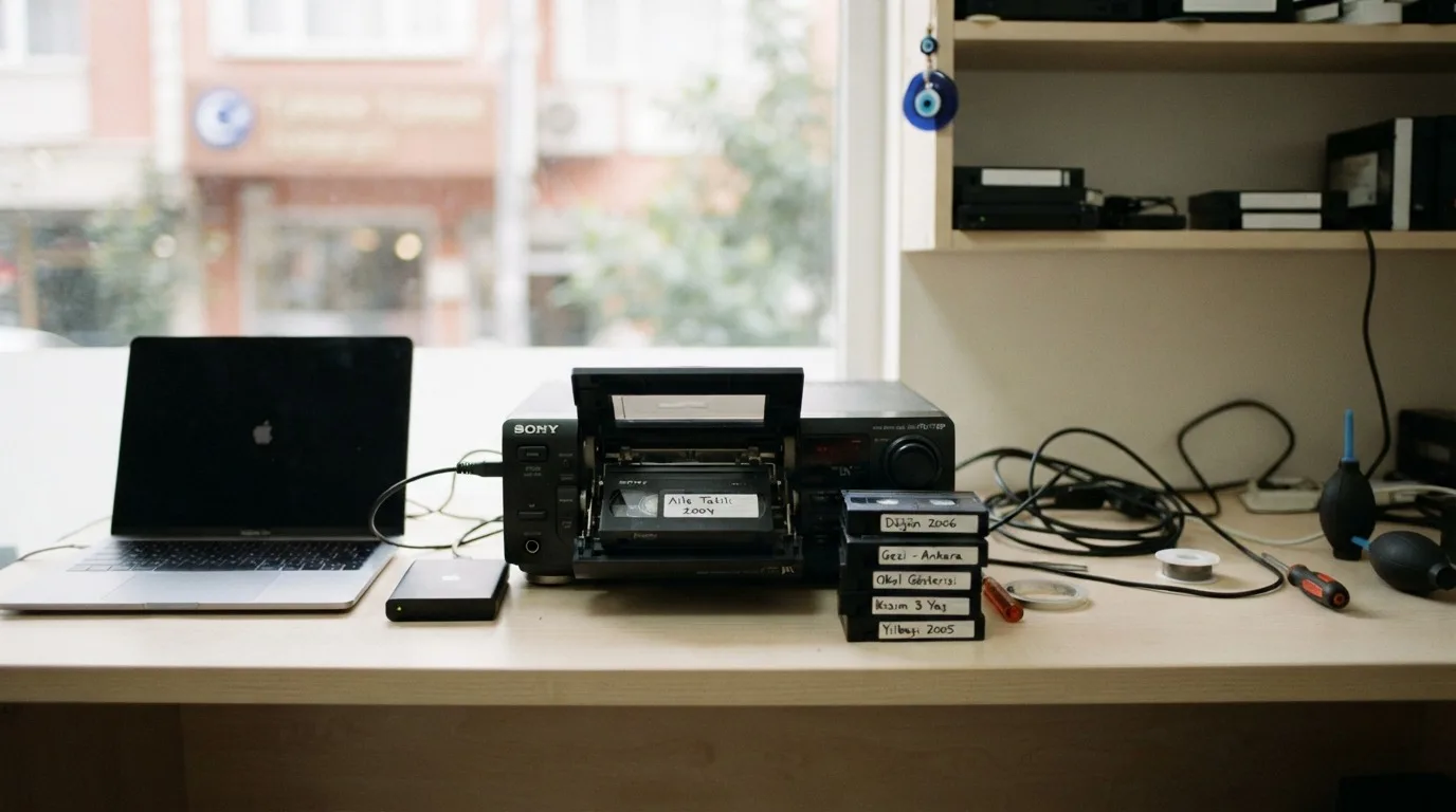 Mini DV Kaset Aktarma
