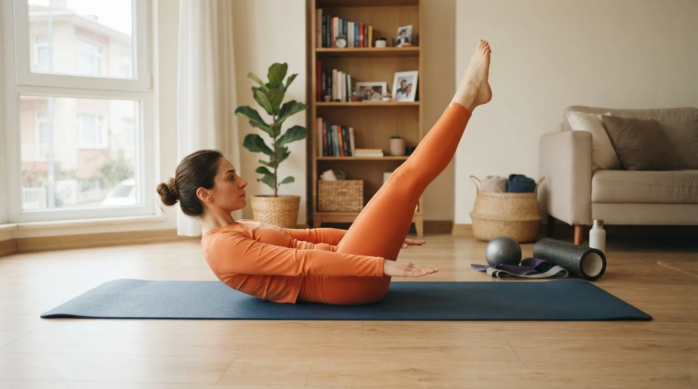 Evde Mat Pilates