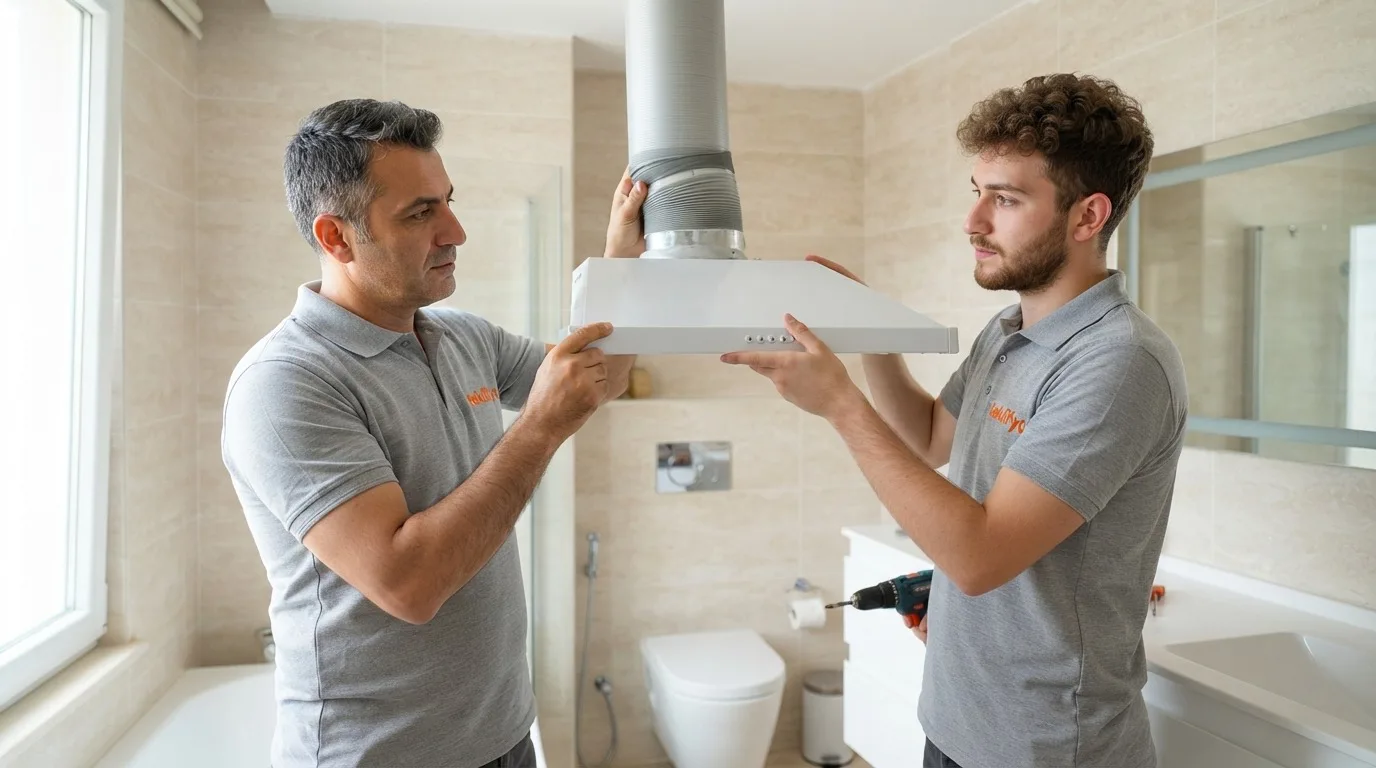 Banyo Aspiratör Montajı