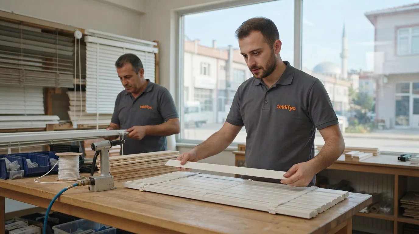 Ahşap Jaluzi Perde