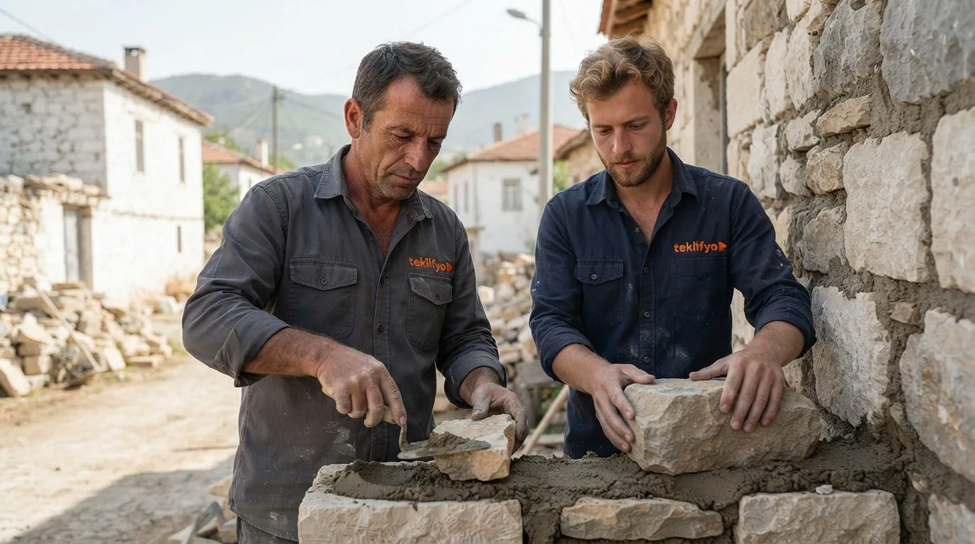 Taş Ev Yapımı