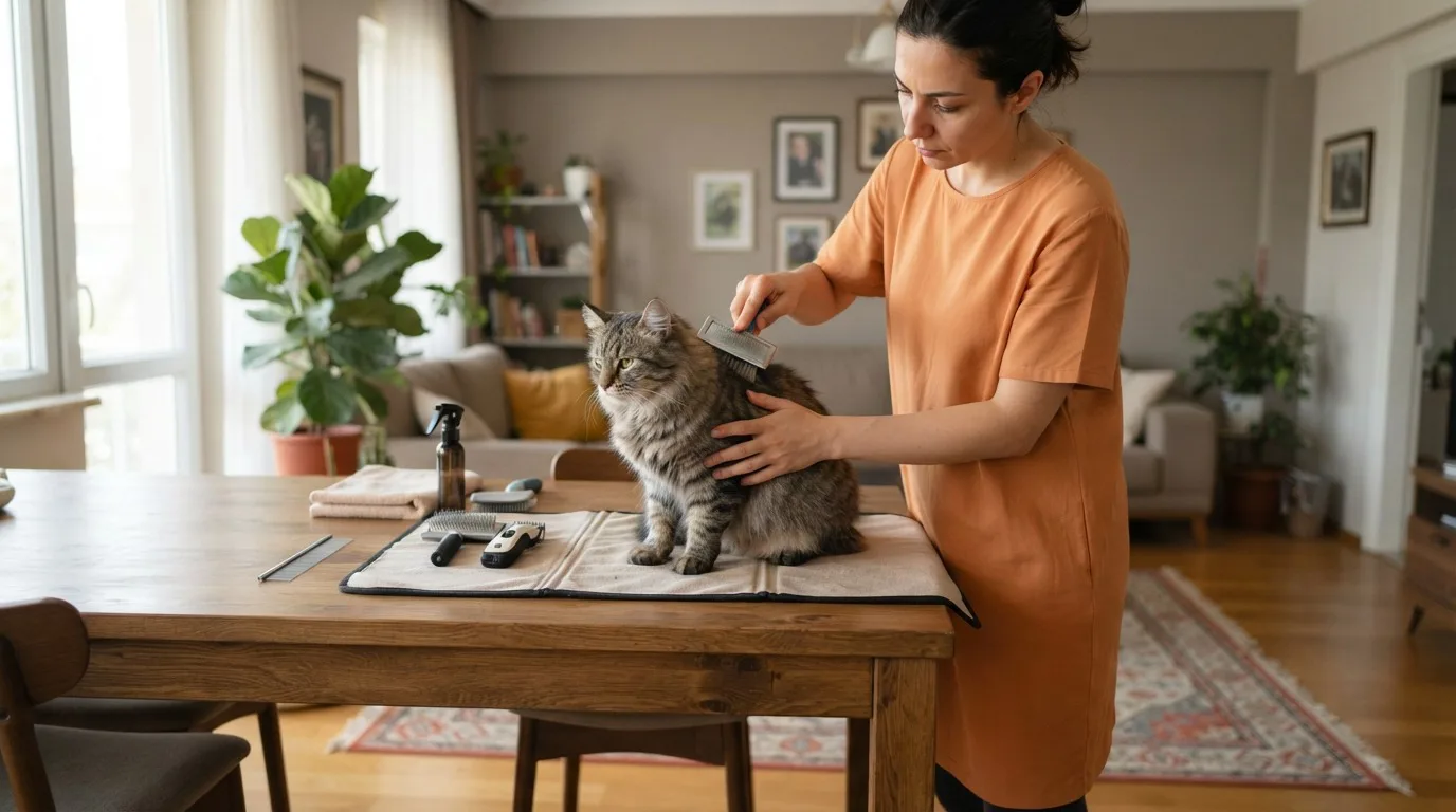 Evde Kedi Traşı