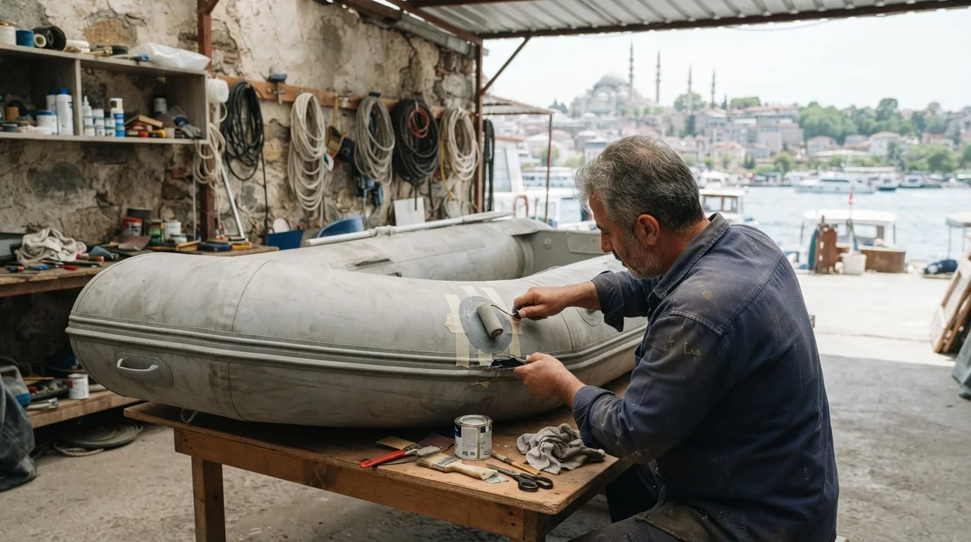 Şişme Bot Tamiri
