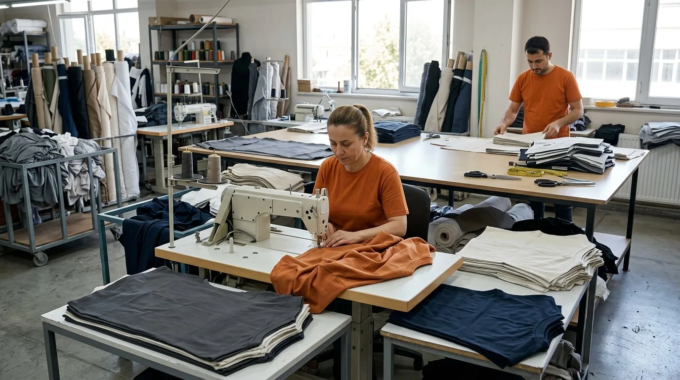 Oversize Tişört İmalat