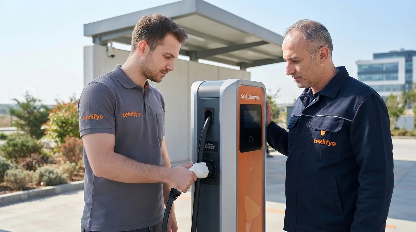 Elektrikli Araç Şarj İstasyonu