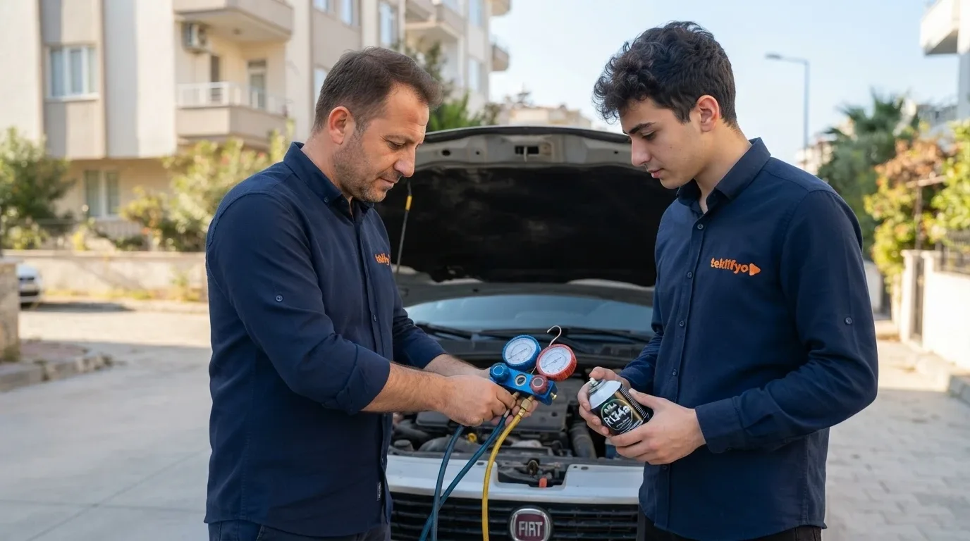 Mobil Klima Gaz Dolumu