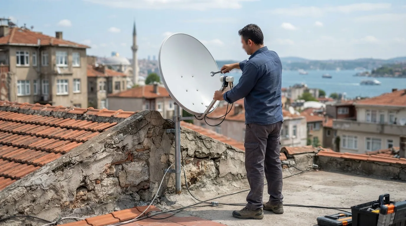 Çanak Anten Ayarlama