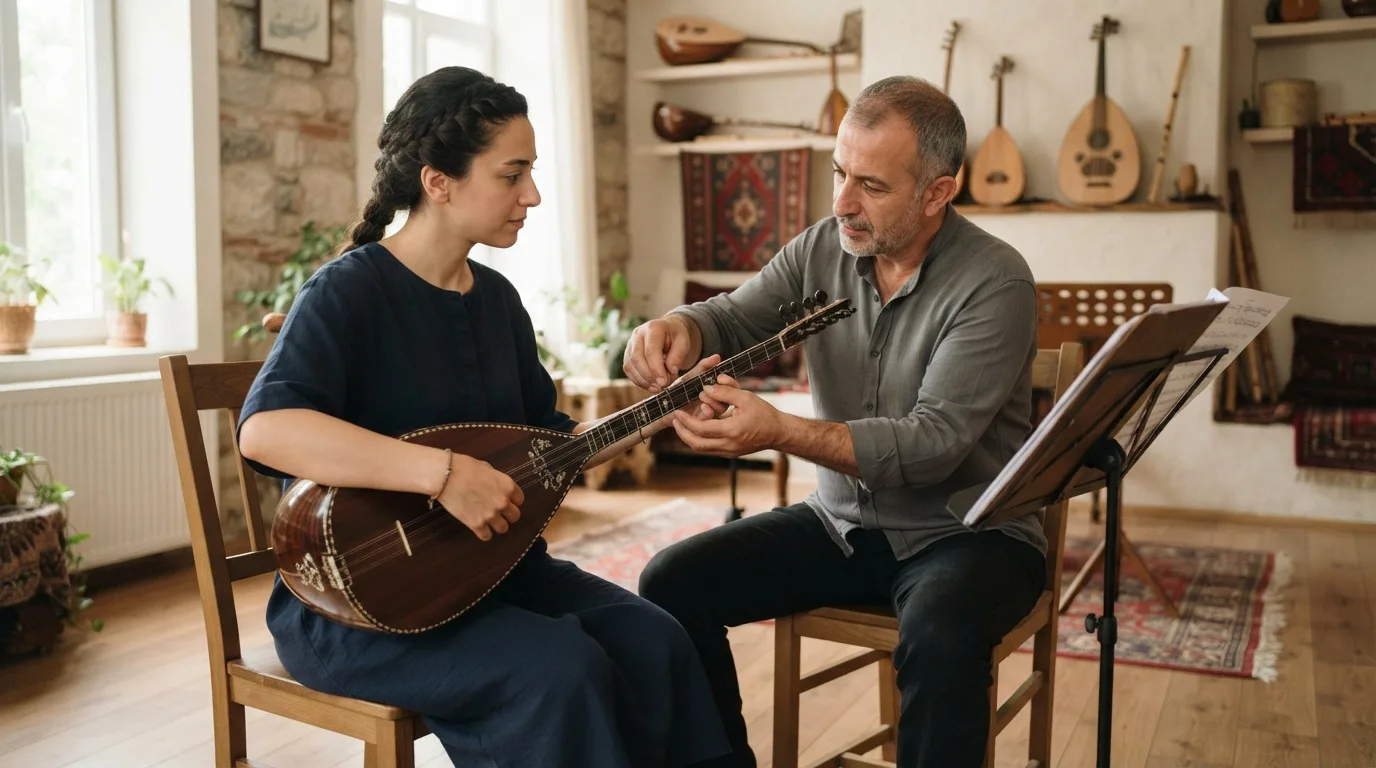 Uzun Sap Bağlama Dersi
